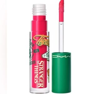 Mac X Stranger Things Limited Edition Lipgloss Color Excellent Erica NIB